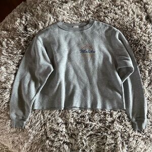 Brandy Melville Malibu Cutoff Sweatshirt
